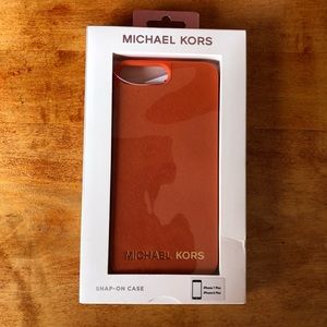 NWT Michael Kors iPhone 7 Plus & 8 Plus case